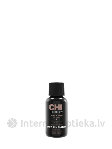 CHI LUXURY Black Seed Dry eļļa, 15 ml | internetaptieka.lv
