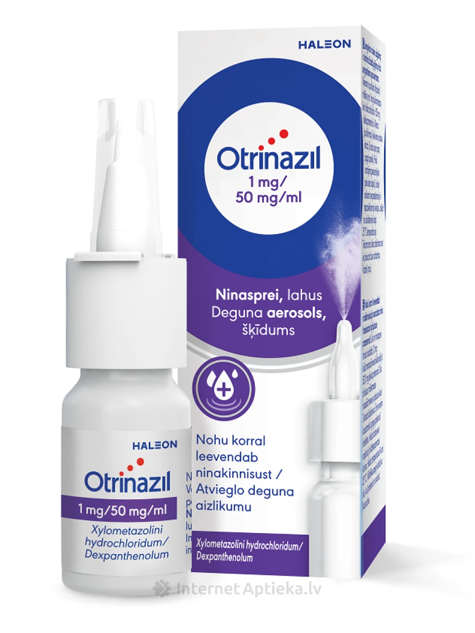 OTRINAZIL pihusti 0,1%, 10 ml | internetaptieka.lv