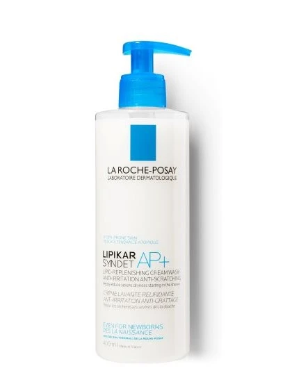 La Roche Posay Lipikar Syndet AP+ mazgāšanās krēms, 400 ml