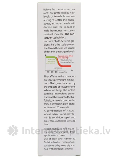 Plantur 39 шампунь для окрашенных волос, 250 мл | internetaptieka.lv