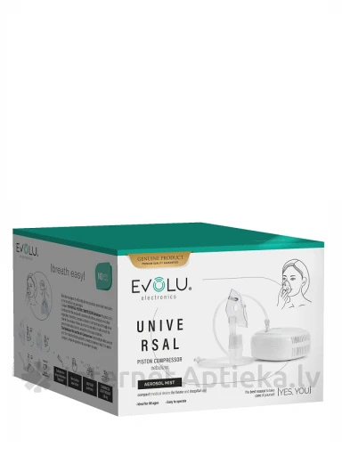 EVOLU UNIVERSAL kompressornebulisaator, 1 tk. | internetaptieka.lv