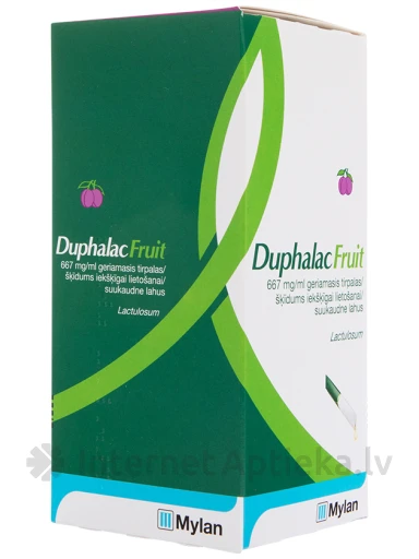 Duphalac Fruit 667mg/ml šķīdums iekšķīgai lietošanai paciņās 15ml, 20 gb. | internetaptieka.lv
