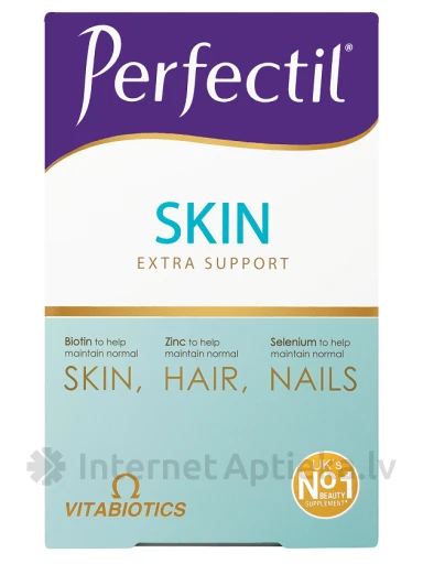 Perfectil Plus Skin для кожи, 28 таблеток и 28 капсул | internetaptieka.lv