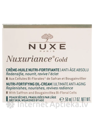 NUXE Barojošs–nostiprinošs, pret novecošanos aizsargājošs krēms, 50 ml | internetaptieka.lv