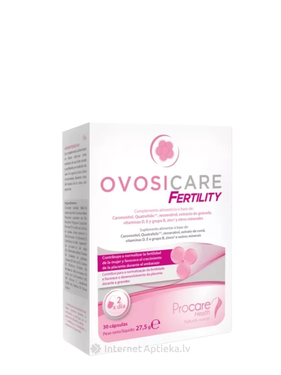 Ovosicare fertility kapslid, 30 tk. | internetaptieka.lv