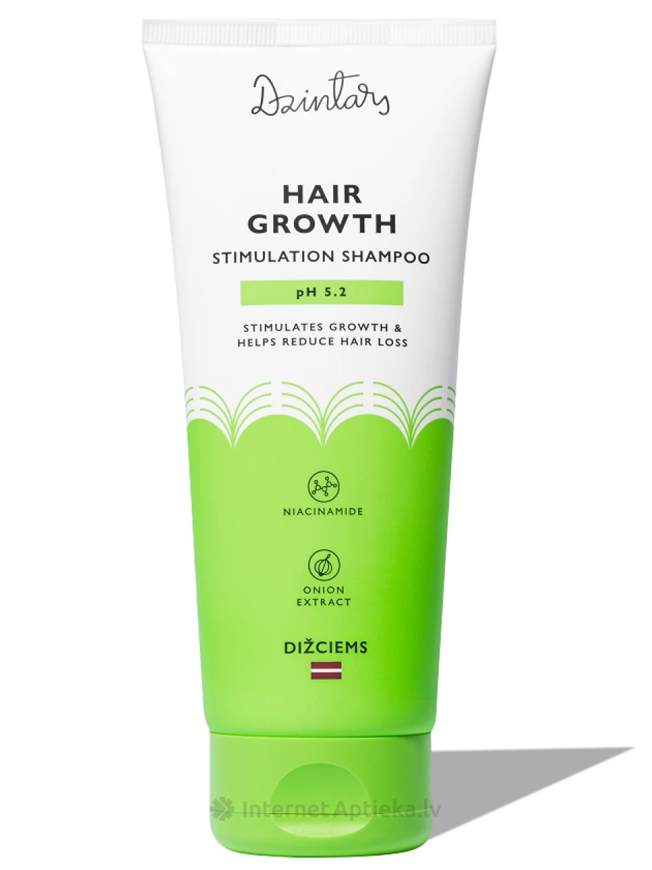 Dzintars Шампунь для стимулирования роста волос Дижциемс, 200 мл | internetaptieka.lv