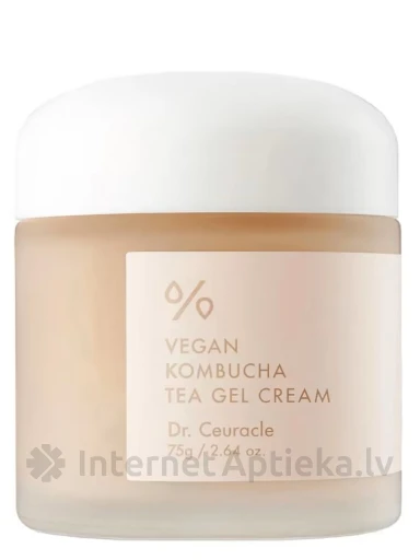 Dr. Ceuracle Vegan Kombucha Tea Гель-крем для лица, 75 г | internetaptieka.lv