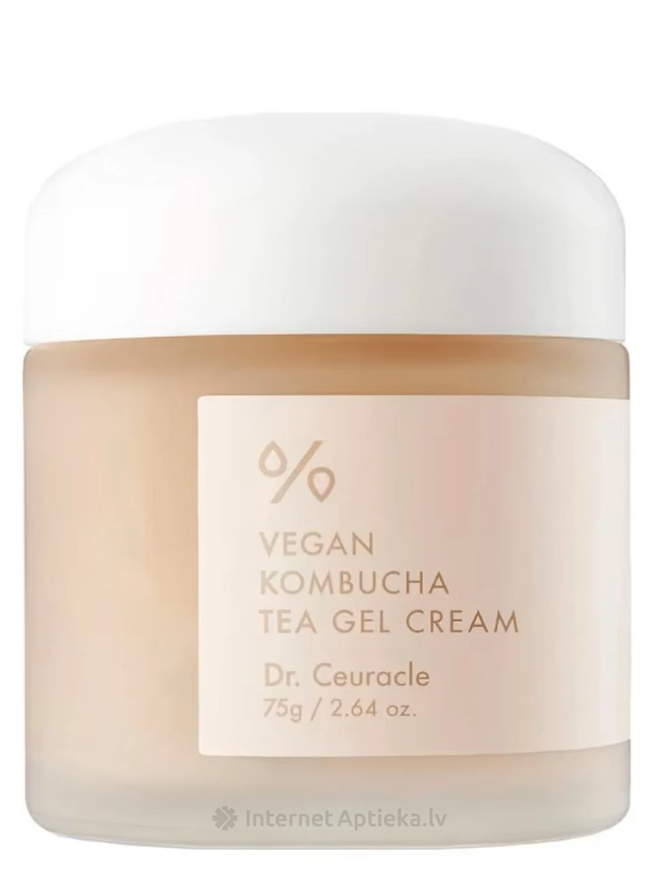 Dr. Ceuracle Vegan Kombucha Tea geel-kreem, 75 g | internetaptieka.lv