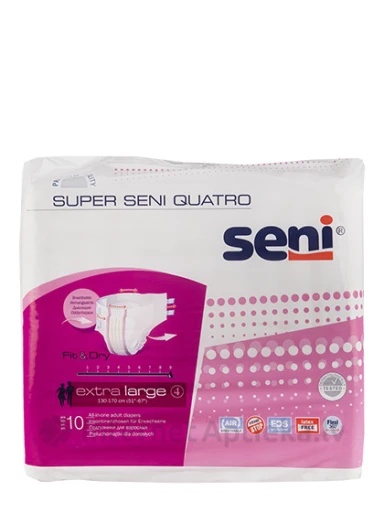 Seni Super Quatro XL autiņbiksītes, 10 gb. | internetaptieka.lv
