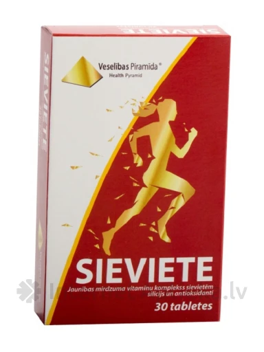Veselības Piramīda витаминный комплекс SIEVIETE, 30 таблеток | internetaptieka.lv