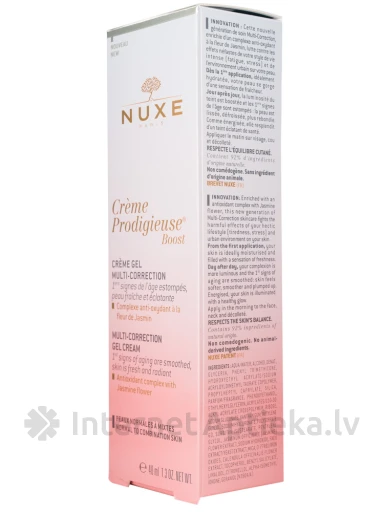 NUXE Korrigeeriv geel-kreem normaalsele ja kombineeritud nahale, 40 ml | internetaptieka.lv