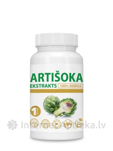 Artišoki ekstrakt kapslit, 30 tk. | internetaptieka.lv