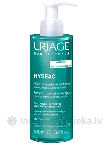 URIAGE Hyseac attīroša eļļa, 100 ml | internetaptieka.lv