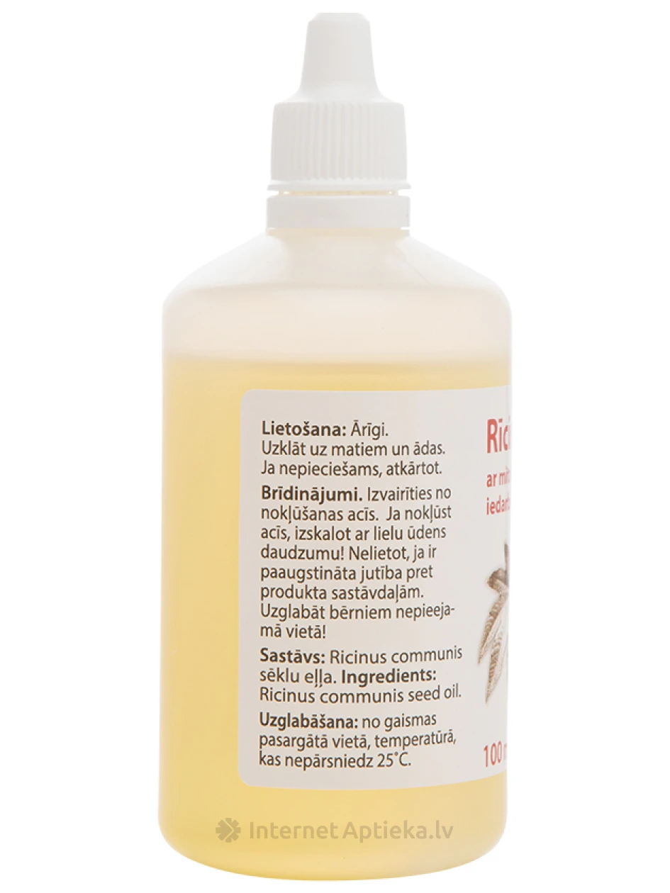 kastoorõli, 100 ml | internetaptieka.lv