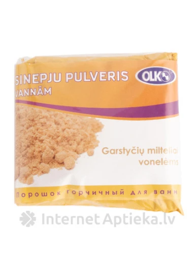 Olko sinepipulber (vannide jaoks), 200 g | internetaptieka.lv