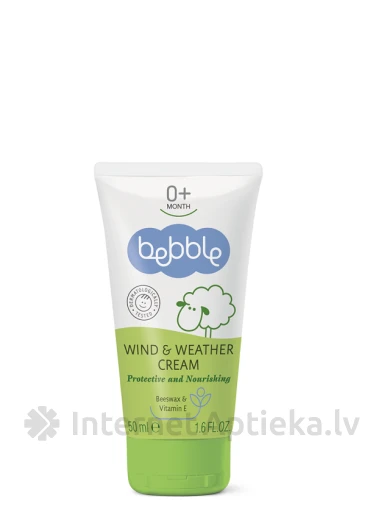 Bebble Wind &Weather cream aizsargājošs krēms sliktos laikapstākļos 0+, 50 ml | internetaptieka.lv