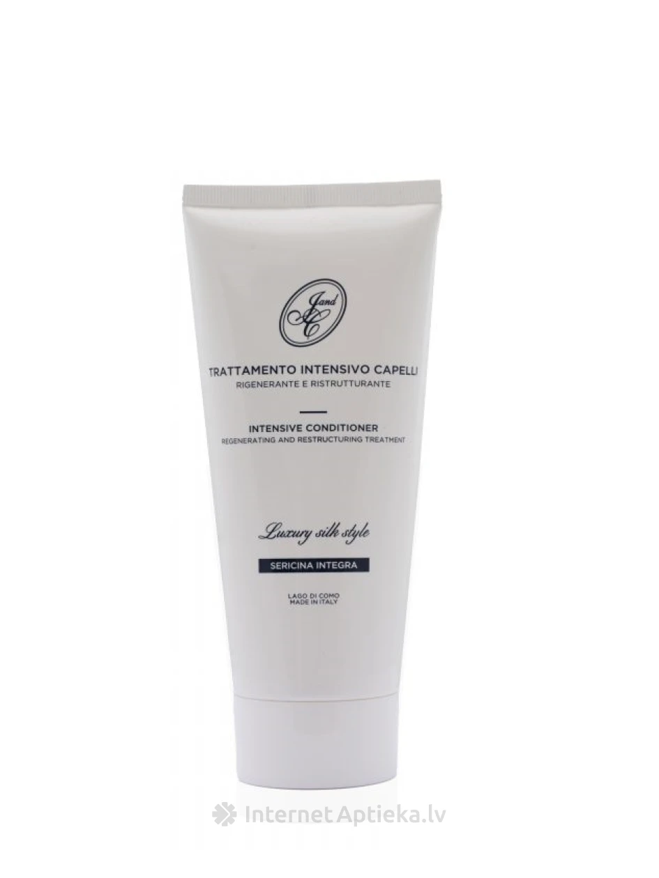 J.And.C. Cosmetici - LAKE COMO INTENSIVE кондиционер для волос с шелком, 200 мл | internetaptieka.lv