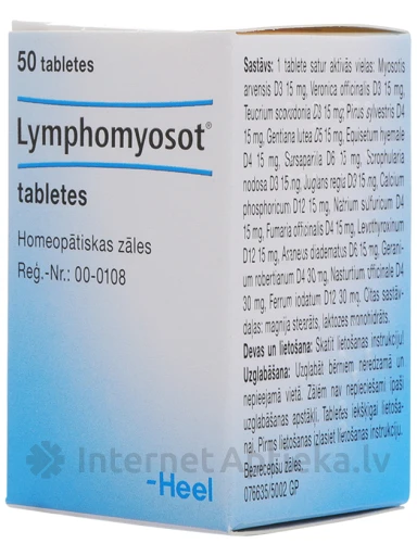 Lymphomyosot, 50 таблеток | internetaptieka.lv