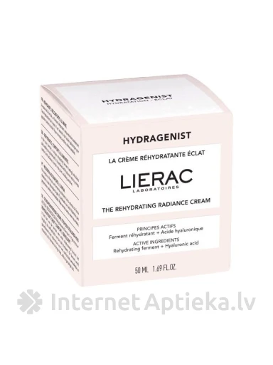 LIERAC HYDRAGENIST niisutav kreem normaalsele ja kuivale näonahale, 50 ml | internetaptieka.lv