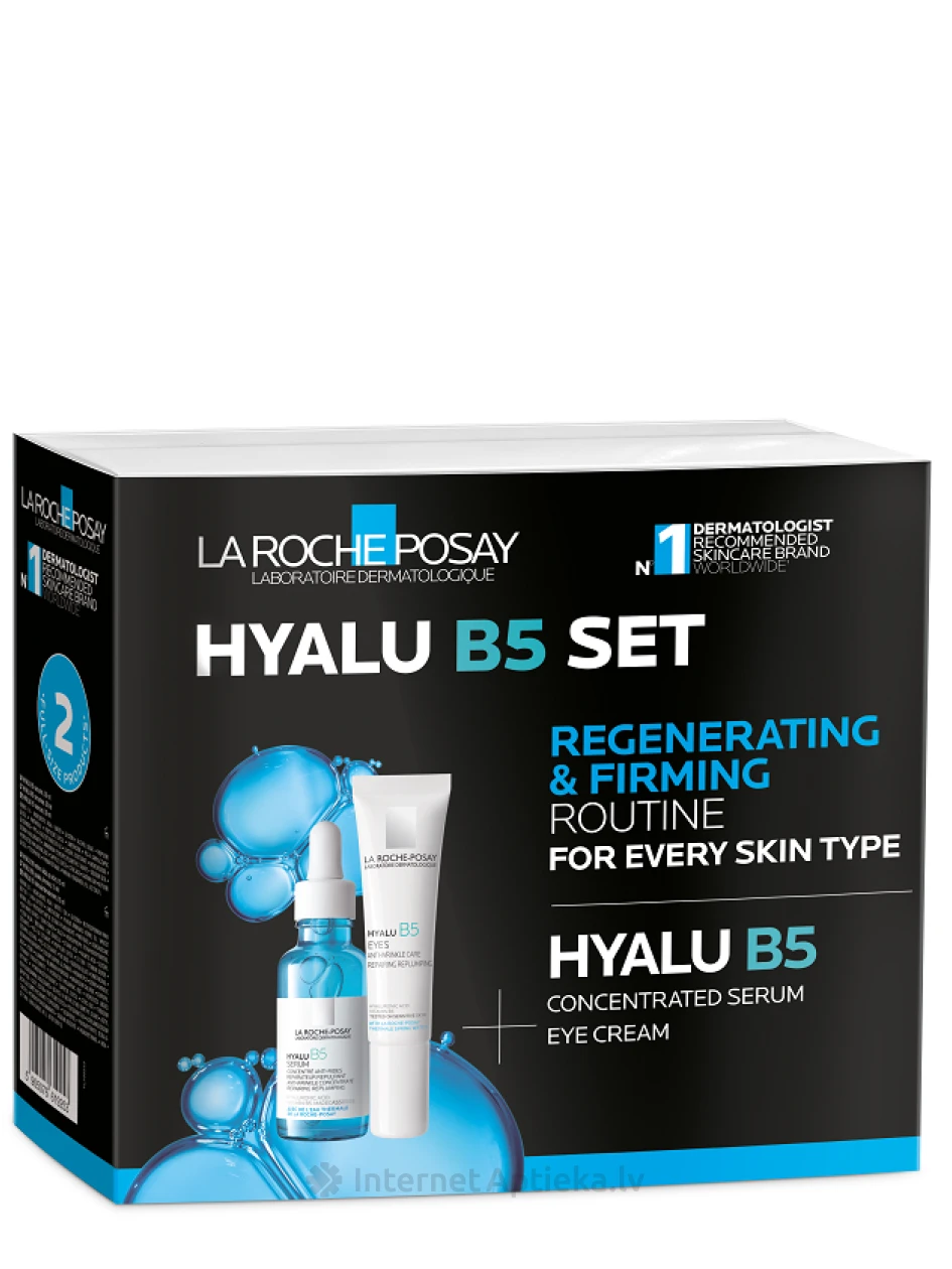 La Roche Posay Hyalu B5 Kingituskomplekt, 30 ml + 15 ml | internetaptieka.lv
