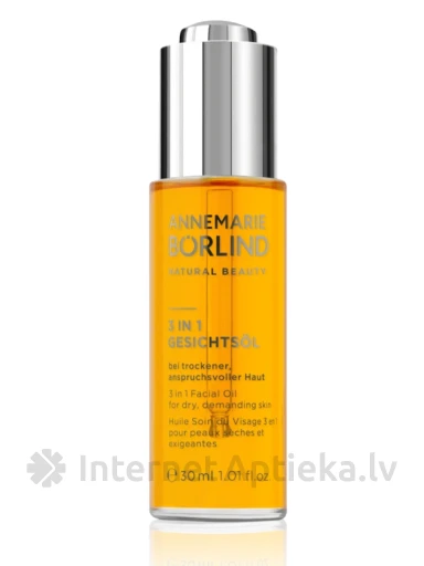 Annemarie Borlind 3in1 sejas eļļa, 30 ml | internetaptieka.lv