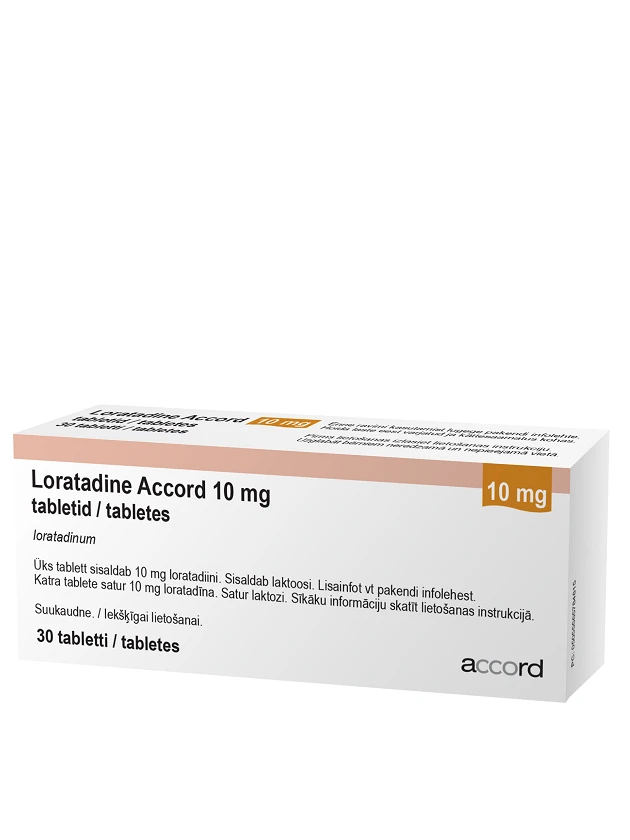 Loratadine Accord 10 mg tabletes