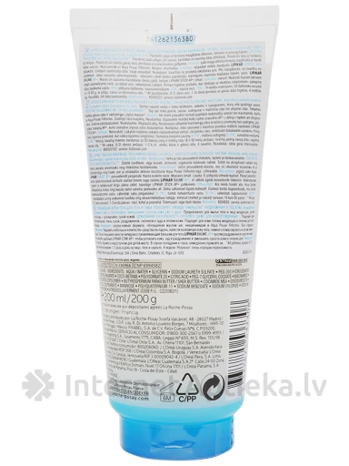 La Roche Posay Lipikar Syndet AP+ mazgāšanās krēms ķermenim, 200 ml | internetaptieka.lv
