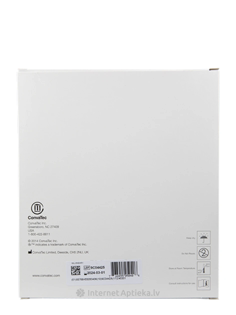 Granuflex Bordered Hydrocolloid side 10 x 10 cm, 5 tk. | internetaptieka.lv