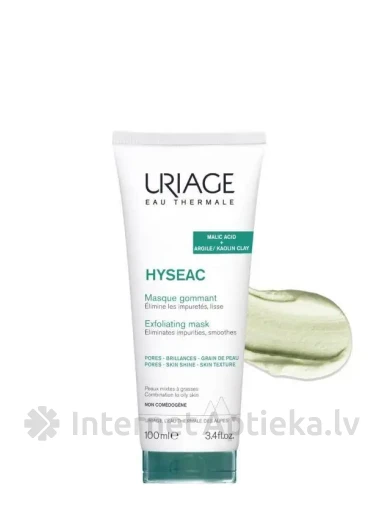 URIAGE Hyseac eksfoliējoša maska, 100 ml | internetaptieka.lv