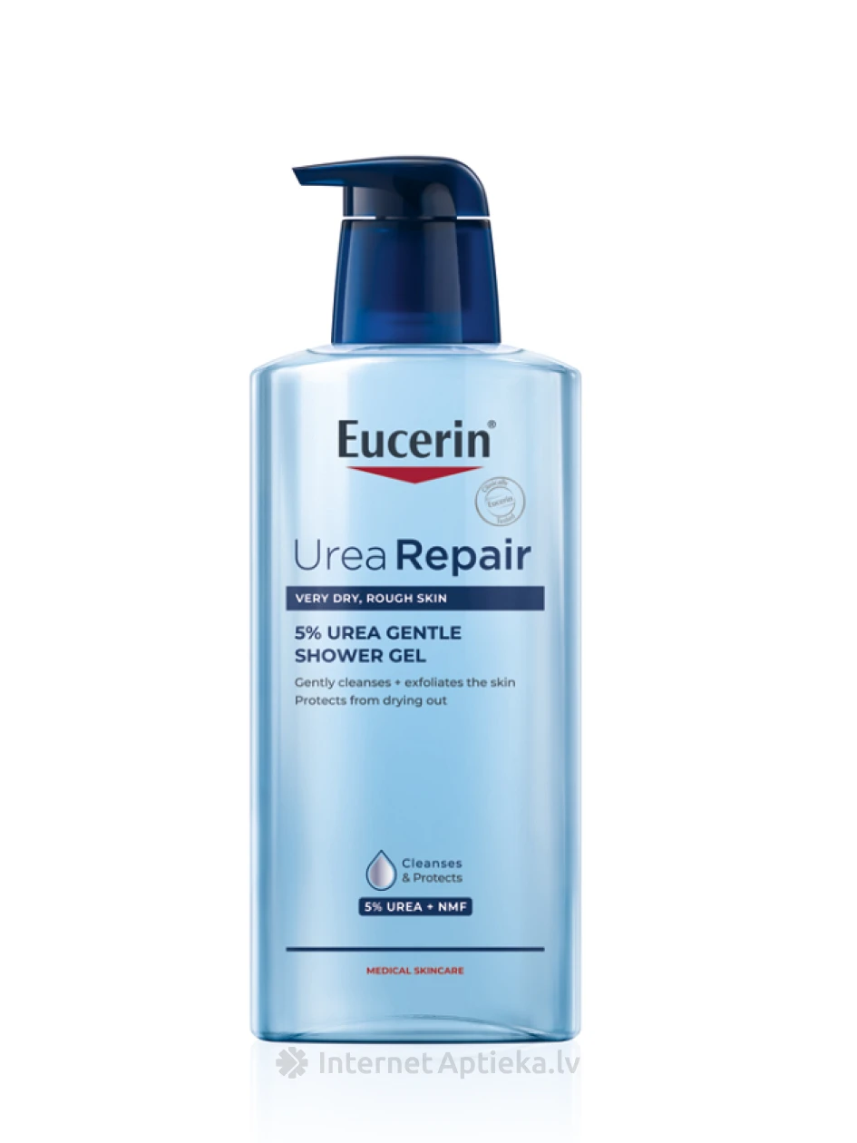 Eucerin® UreaRepair maiga dušas želeja ar 5% Urea, 400 ml | internetaptieka.lv