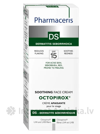 Pharmaceris T-Octopirox успокаивающий крем для лица, 30 мл | internetaptieka.lv
