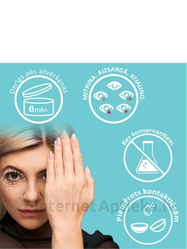 Starazoliini tilgad kuivadele ja ärritunud silmadele, 10 ml | internetaptieka.lv