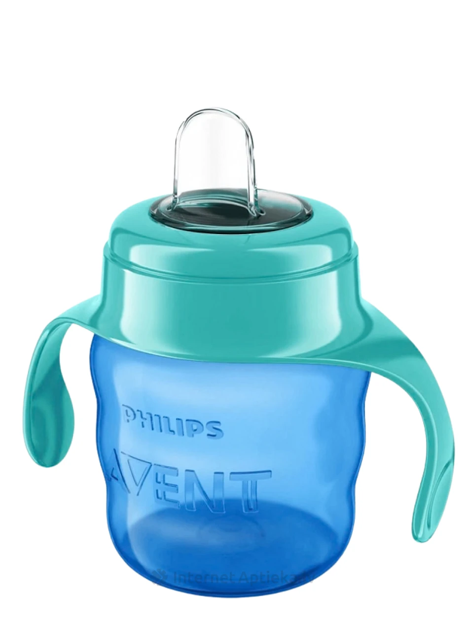 Philips Avent õppetass Easy Slip roheline silikoontilaga 6 kuud, 200 ml | internetaptieka.lv
