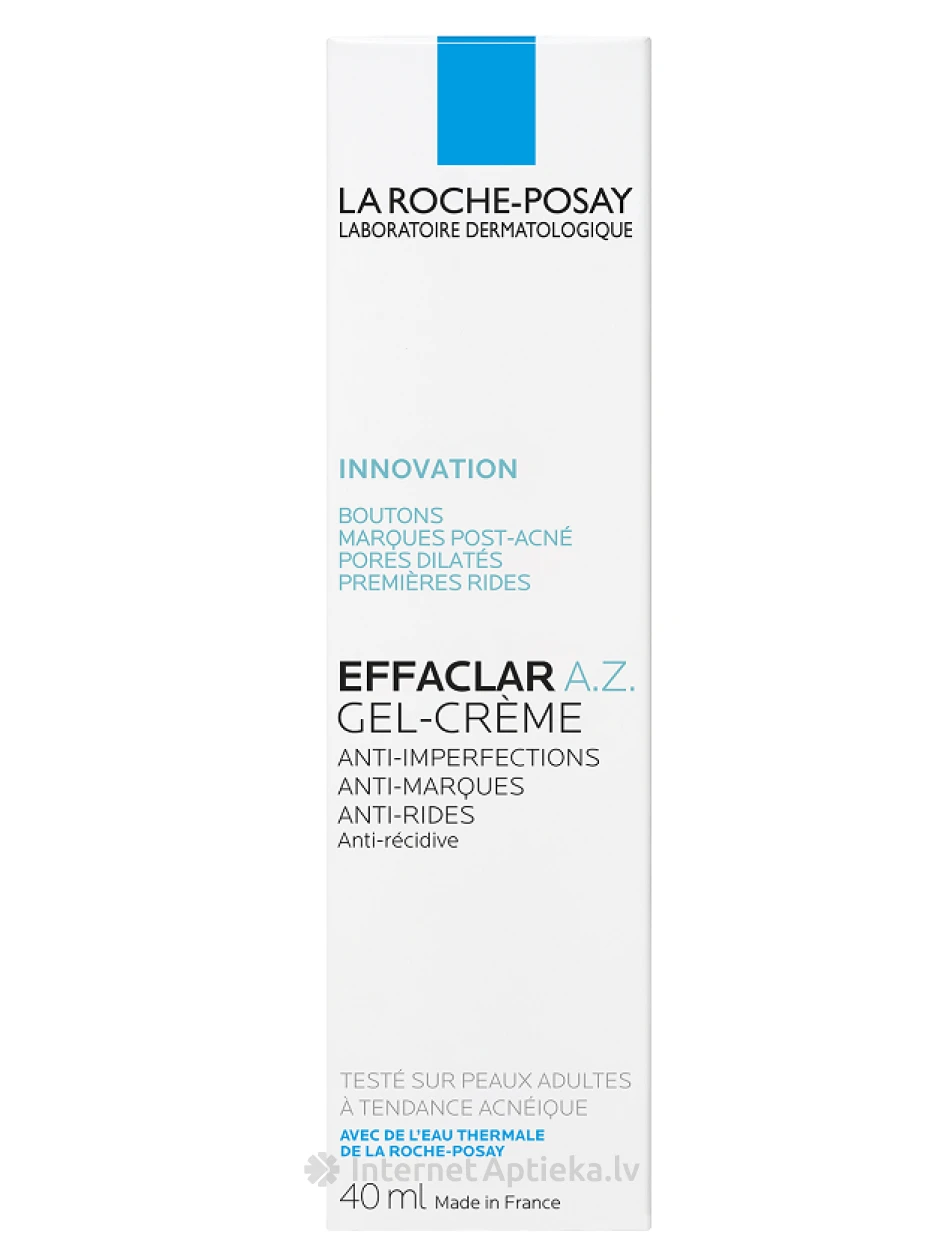 La Roche Posay Effaclar A.Z. Geel-kreem, 40 ml | internetaptieka.lv