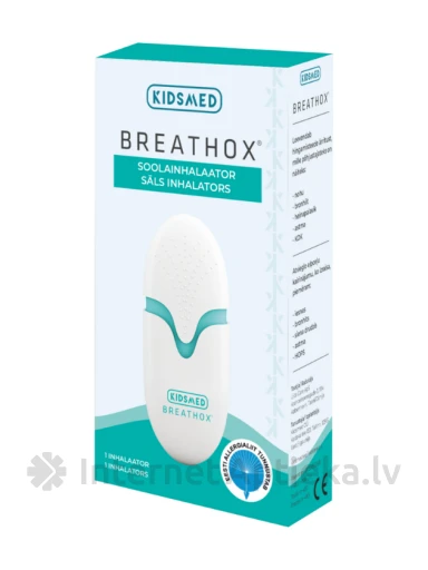 KIDSMED Breathox солевой ингалятор | internetaptieka.lv