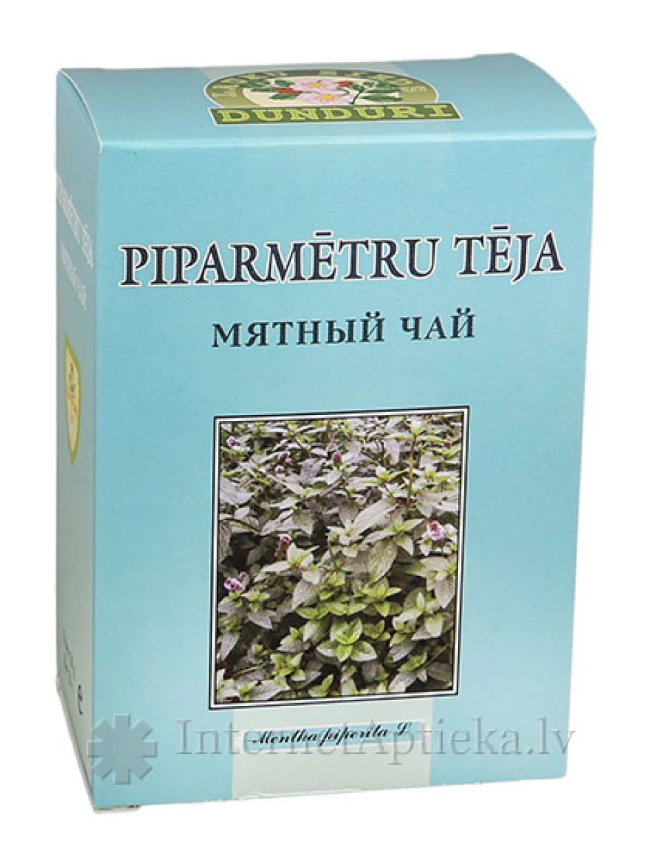 Dunduri Piparmētru tēja, 25 g | internetaptieka.lv
