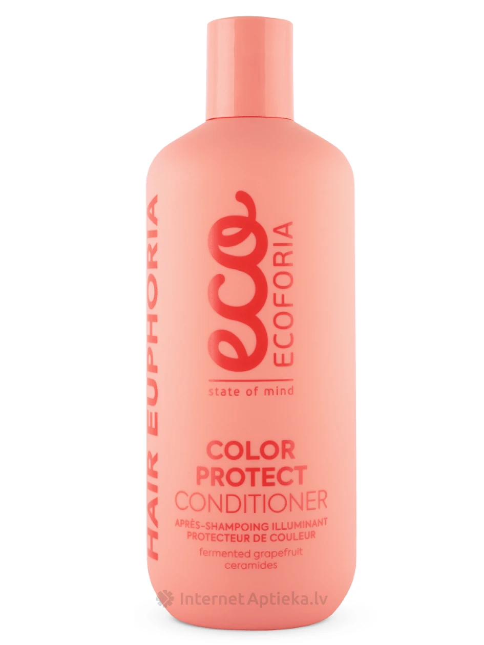ECOFORIA Color Protect krāsu aizsargājošs kondicionieris, 400 ml | internetaptieka.lv