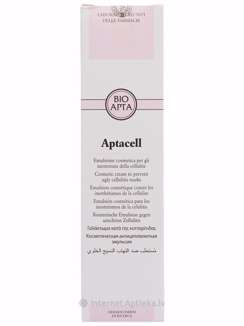 Bioapta Aptacell pretcelulīta emulsija, 150 ml | internetaptieka.lv