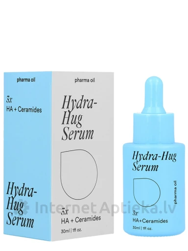 Pharma Oil Hydra hug Hyaluronic/ceramide serums, 30 ml | internetaptieka.lv