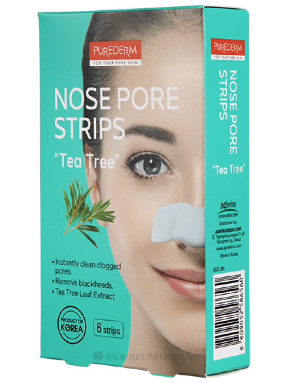 Nina poore puhastavad ribad "Tee Tree", 6 tk. | internetaptieka.lv