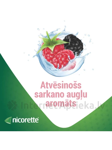 Nicorette Coolberry 1 mg/devā aerosols, 13.2 ml | internetaptieka.lv