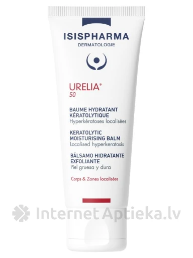 ISISPHARMA URELIA 50 keratolītisks mitrinošs balzams, 40 ml | internetaptieka.lv