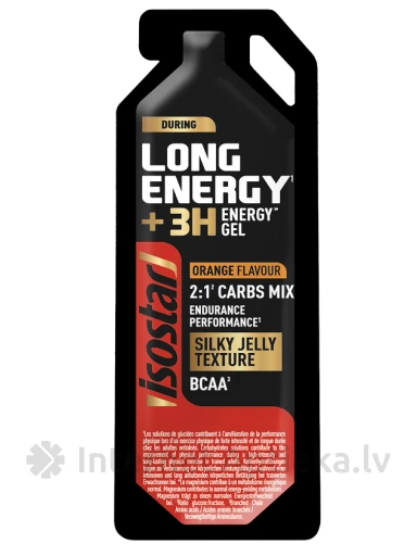 ISOSTAR Želeja Long Energy Orange, 40 g | internetaptieka.lv