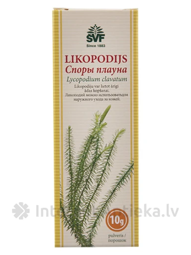Likopodijs ŠVF, 10 г | internetaptieka.lv