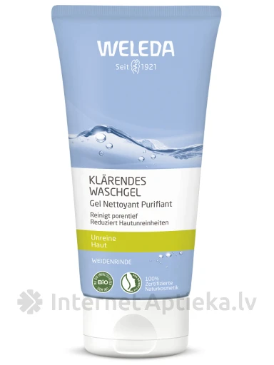Weleda Naturally Clear attīrošs gels, 100 ml | internetaptieka.lv