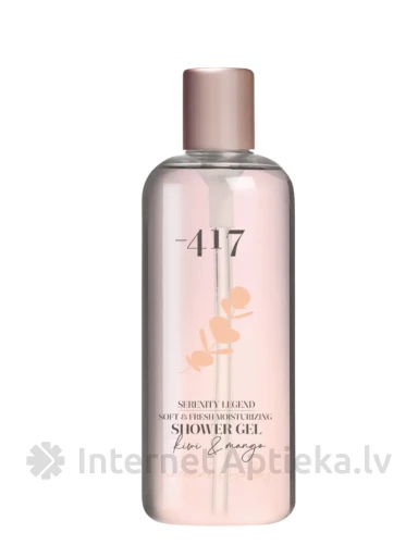 Minus 417 Serenity legend kiwi & mango soft & fresh Niisutav dušigeel, 350 ml | internetaptieka.lv