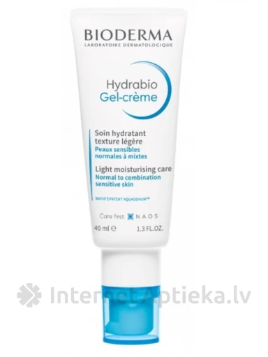 Bioderma Hydrabio увлажняющий крем-гель, 40 мл | internetaptieka.lv