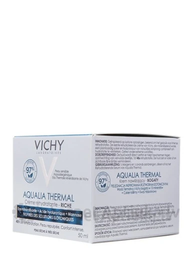 Vichy Aqualia Thermal Rich mitrinošs krēms ļoti sausai ādai, 50 ml | internetaptieka.lv