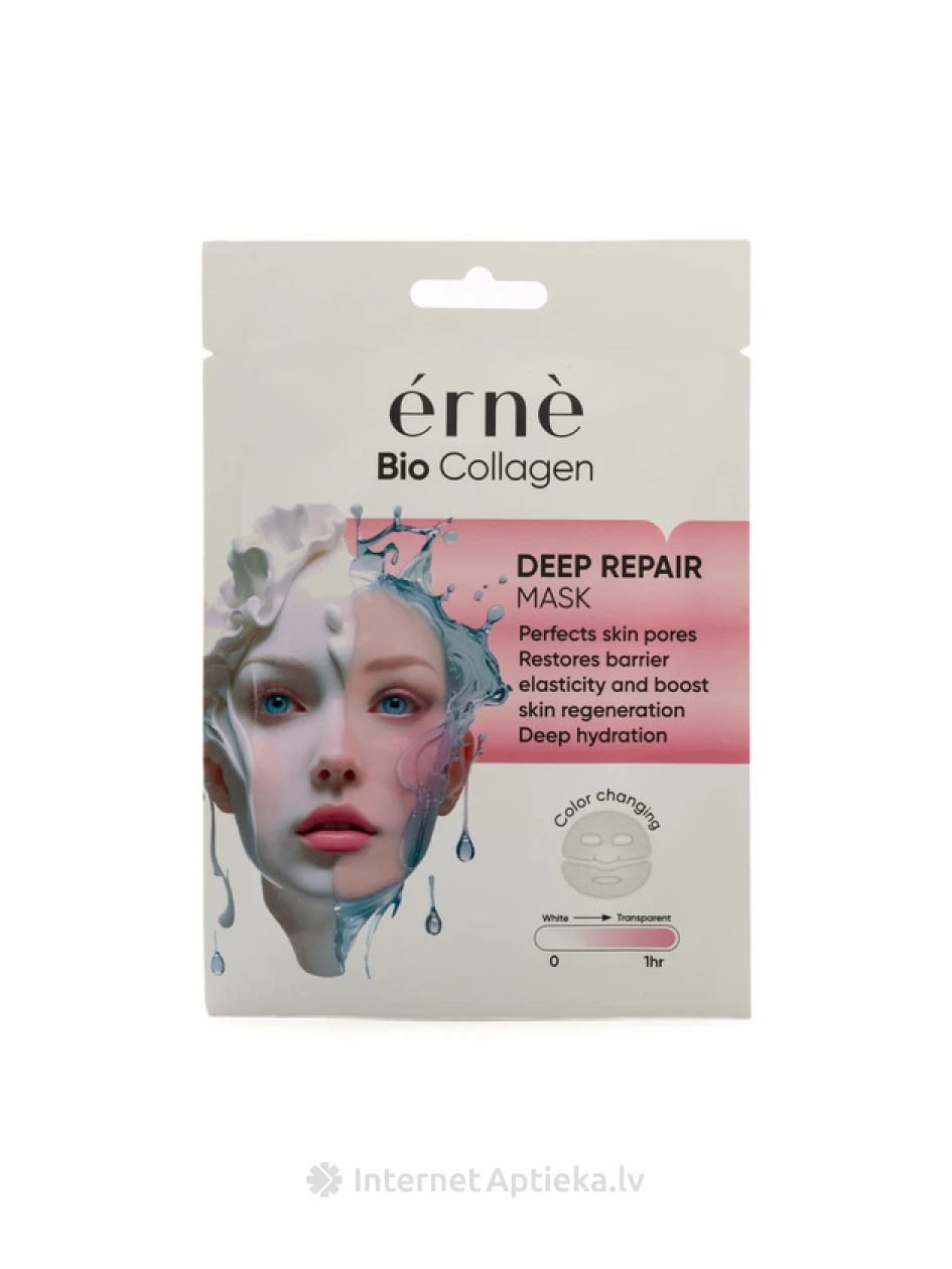 ERNE maska Bio Collagen, 1. gb | internetaptieka.lv