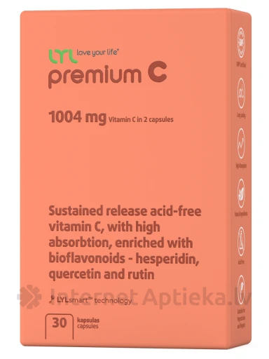 LYL premium C, 30 kapsulas | internetaptieka.lv